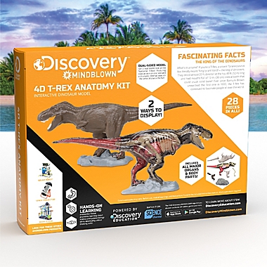 Discovery&trade; MINDBLOWN Toy Anatomy T-Rex 28-Piece Playset. View a larger version of this product image.