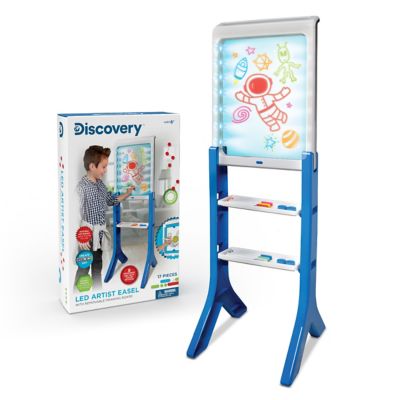 Discovery Kids LED Artist Easel 13-Piece Playset