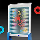 Alternate image 4 for Discovery Kids LED Artist Easel 13-Piece Playset