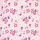 Alternate image 2 for Gerber&reg; Floral Reversible Organic Cotton Knit Blanket in Pink