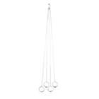 Alternate image 2 for Our Table&trade; 15-Inch Reusable Steel Skewers (Set of 4)