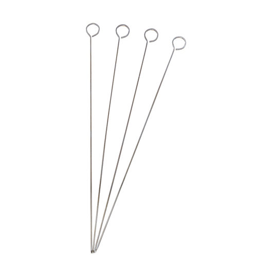 Alternate image 1 for Our Table™ 15-Inch Reusable Steel Skewers (Set of 4)