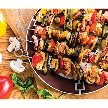 Our Table&trade; 15-Inch Reusable Steel Skewers (Set of 4). View a larger version of this product image.