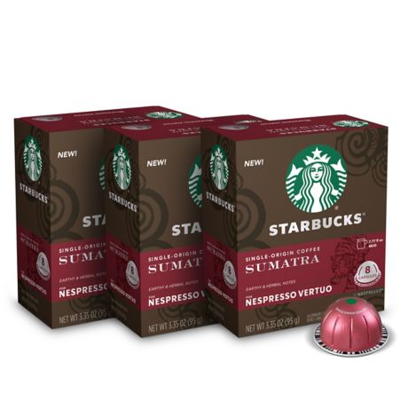 starbucks capsules vertuo