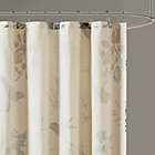 Alternate image 3 for Madison Park Quincy Shower Curtain in Khaki