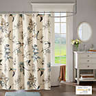 Alternate image 5 for Madison Park Quincy Shower Curtain in Khaki