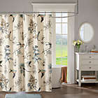 Alternate image 0 for Madison Park Quincy Shower Curtain in Khaki