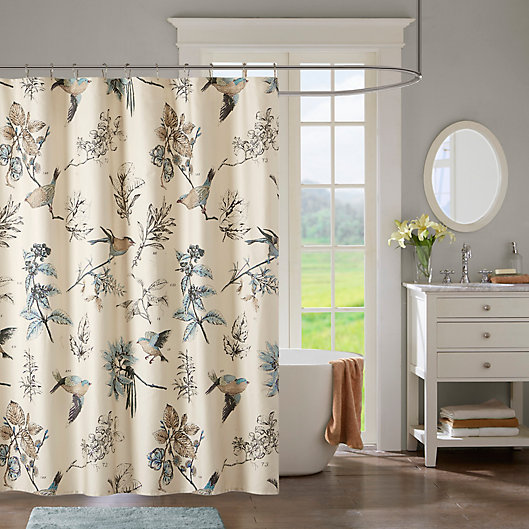 VCNY Home Madison Shower Curtain 72x72 Grey 