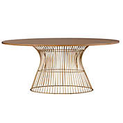 INK+IVY&reg; Mercer Oval Dining Table in Bronze