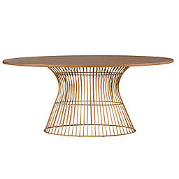 INK+IVY® Mercer Oval Dining Table in Bronze