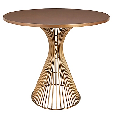 INK+IVY&reg; Mercer Oval Dining Table in Bronze. View a larger version of this product image.
