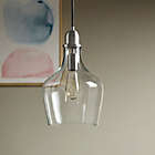 Alternate image 8 for Hampton Hill Auburn Single-Light Pendant in Silver with Glass Shade