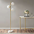 Alternate image 7 for INK+IVY Holloway 3-Light Floor Lamp in Gold with White Glass Shades