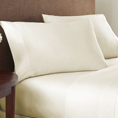 Nestwell&trade; Washed Cotton Percale 180-Thread-Count Queen Sheet Set in Birch