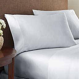 Nestwell™ Washed Cotton Percale 180-Thread-Count King Sheet Set in Lunar Rock