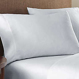 Nestwell™ Washed Cotton Percale 180-Thread-Count Standard/Queen Pillowcases in Lunar Rock