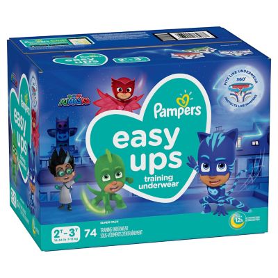 Pampers&reg; Easy Ups Boy&#39;s 74-Count 2T to 3T Training Underwear
