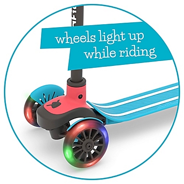 Chillafish Scotti Glow Scooter with Lightup Wheels. View a larger version of this product image.