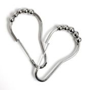 Nestwell&trade; Spring Roller Shower Curtain Hooks in Chrome (Set of 12)