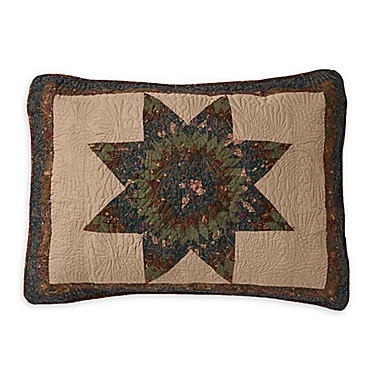 Donna Sharp&reg; Forest Star Standard Pillow Sham in Beige. View a larger version of this product image.