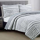 Alternate image 0 for Estate Collection Nara 3-Piece Reversible Full/Queen Quilt Set in Grey