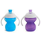 Alternate image 0 for Munchkin&reg; Click Lock&trade; 7 oz. Bite Proof Trainer Cups in Blue/Purple (Set of 2)