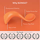 Alternate image 8 for Kizingo&reg; 2-Pack Toddler Spoons in Blue/Orange