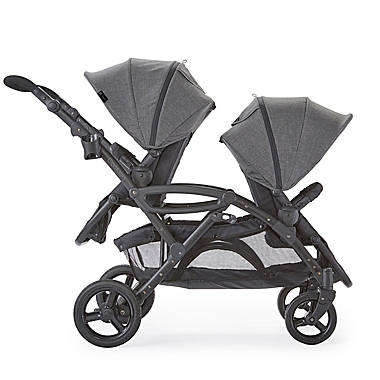 Contours&reg; Options&reg; Elite V2 Tandem Stroller in Graphite. View a larger version of this product image.