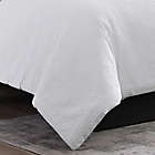 Alternate image 5 for Vera Wang&reg; Waffle Pique 3-Piece Queen Duvet Cover Set in White
