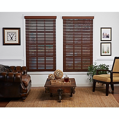 St. Charles Room Darkening Cordless Faux Wood Blind. View a larger version of this product image.