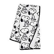 Lambs &amp; Ivy&reg; Classic Snoopy Minky Baby Blanket in White