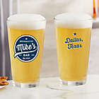 Alternate image 0 for Brewing Co. Personalized 16 oz. PRNTD Pint Glass