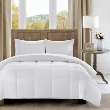 Madison Park&reg; Winfield Luxury Down Alternative Twin/Twin XL Comforter in White. View a larger version of this product image.