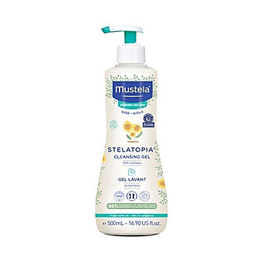 Mustela&reg; 16.9 oz. Stelatopia Cleansing Gel. View a larger version of this product image.