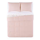 Alternate image 3 for Reversible 3-Piece King Comforter Set in Pink