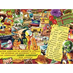 Hart Puzzles Seek & Find 500-Piece Oh, The Sights We Saw in Africa Jigsaw Puzzle