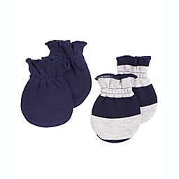 Petit Lem® 2-Pack Stripe Mittens in Blue/Navy
