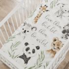 Alternate image 1 for Levtex Baby Mozambique Photo Op Fitted Crib Sheet in White