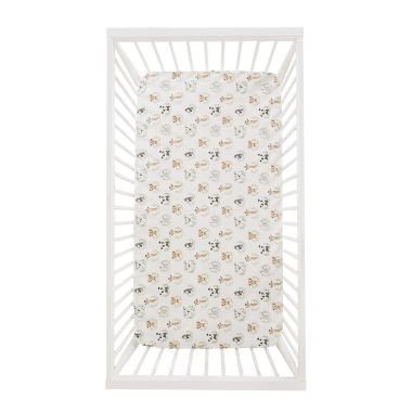 Levtex Baby Mozambique 4-Piece Crib Bedding Set in Grey/Cream. View a larger version of this product image.