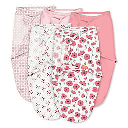 SwaddleMe® Original Small/Medium Floral Cotton 5-Pack Swaddles in Pink
