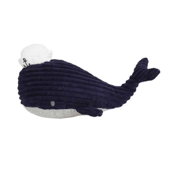 navy blue stuffed animal