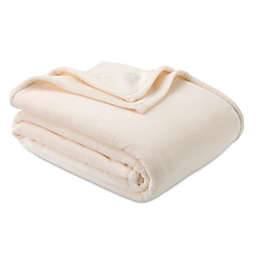 Bee & Willow™ Home Solid Plush Full/Queen Blanket in Cream