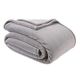 Nestwell™ Supreme Softness Plush Twin Blanket in Pebble Grey
