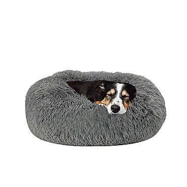 Arlee Home Fashions Calming Memory Foam Vegan Fur Pet Bed. View a larger version of this product image.