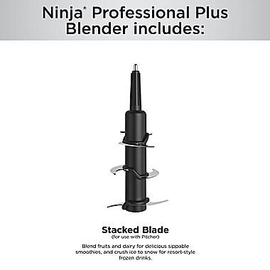 Ninja&reg; Professional Plus Blender with Auto-iQ&reg; in Black. View a larger version of this product image.