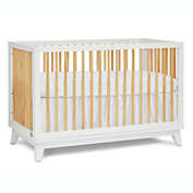 Ti Amo Moderna 3-in-1 Convertible Crib in Snow White/Natural