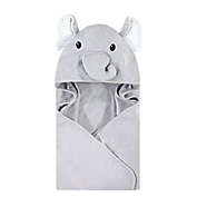 Hudson Baby&reg; Elephant Hooded Towel in Grey
