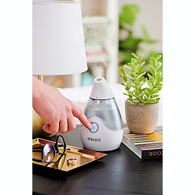 HoMedics&reg; TotalComfort&reg; Personal UltrasonicHumidifier in White/Smoke. View a larger version of this product image.
