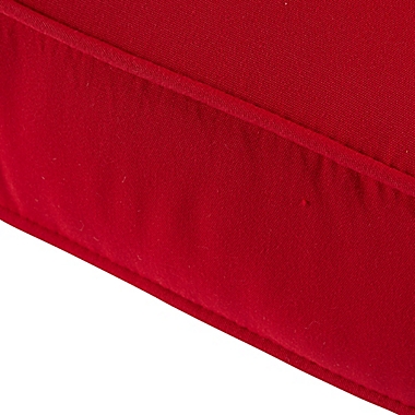 Greendale Home Fashions  2-Piece Outdoor Deep Seat Cushions in Sunbrella&reg; Jockey Red. View a larger version of this product image.