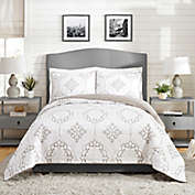 Chambers 3-Piece King Quilt Set in Grey